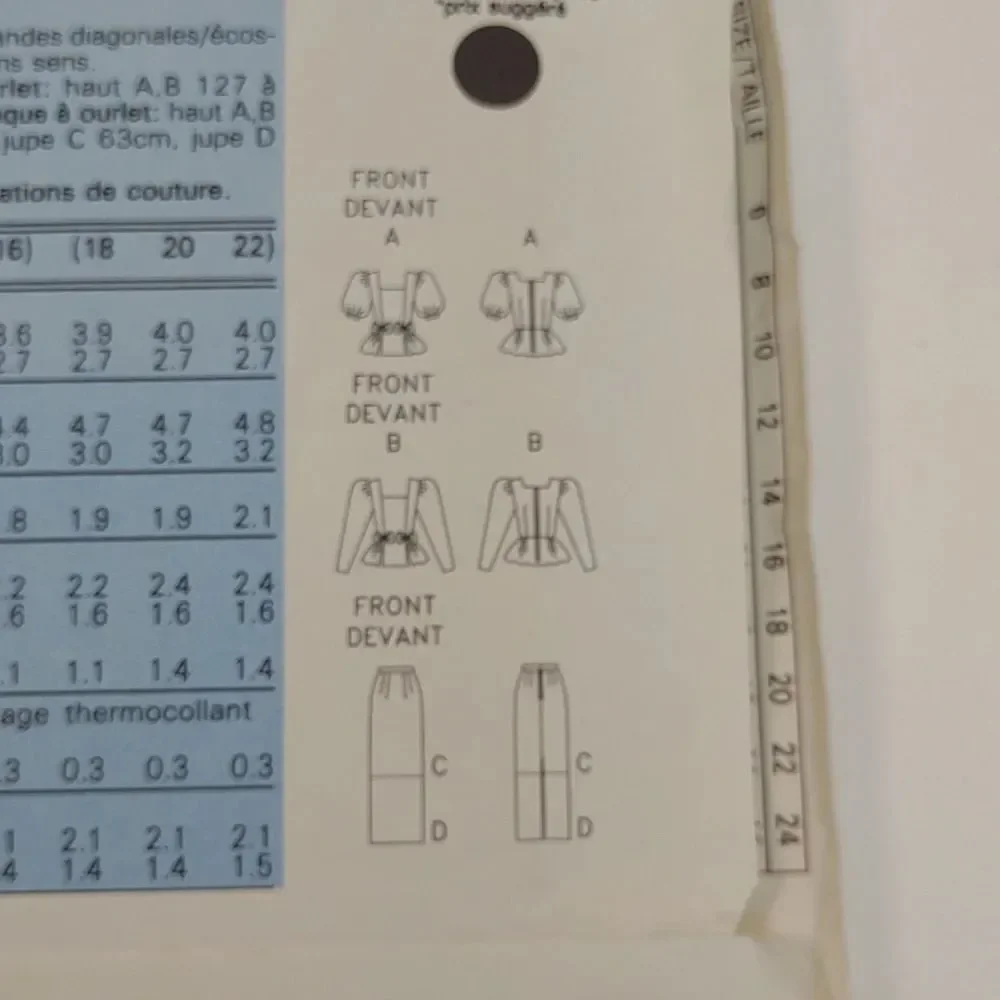 Butterick 4775 top